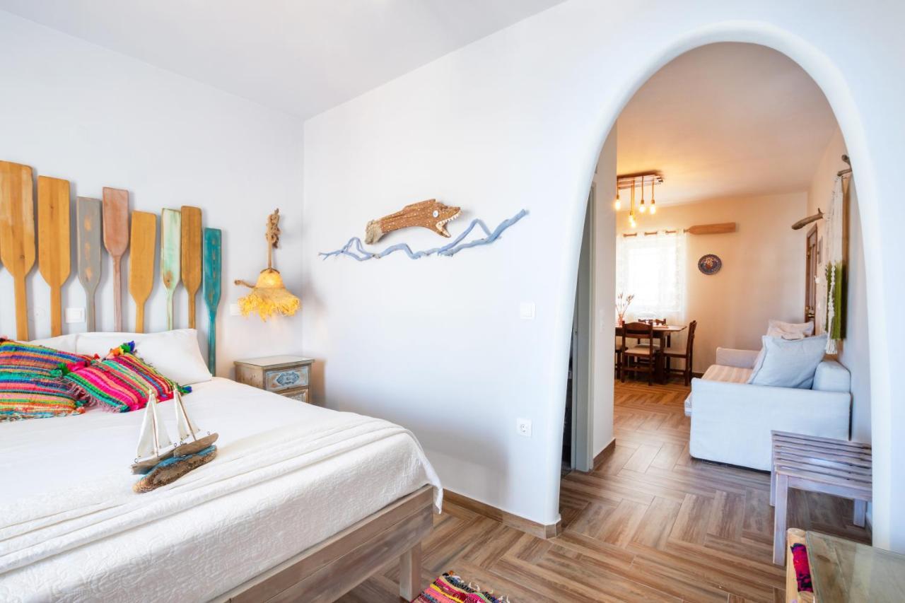 קרפאטוס Gorgona Blue Apartments מראה חיצוני תמונה