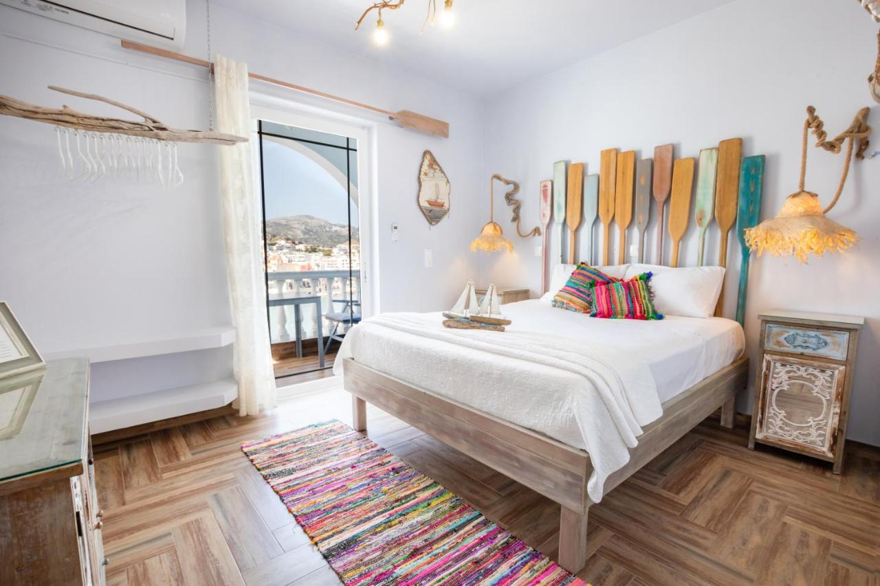 קרפאטוס Gorgona Blue Apartments מראה חיצוני תמונה